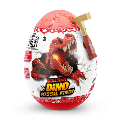 Игровой набор для раскопок Robo Alive Dino Fossil Volcano Zuru 71116 01